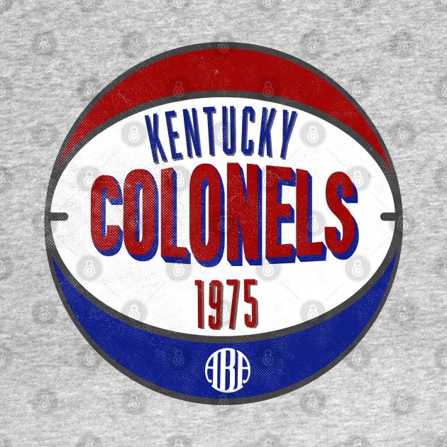 Defunct Kentucky Colonels ABA Basketball Champs 1975 by LocalZonly